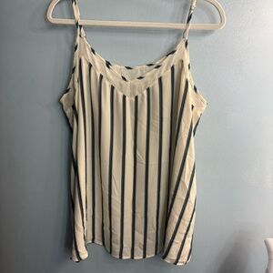 Maurices Cream Strappy Camisole Top